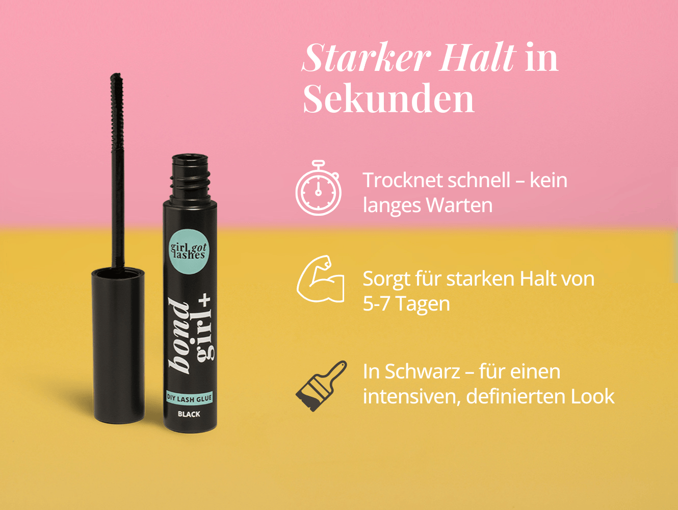 BOND GIRL+ (Plus) - Black Lash Glue