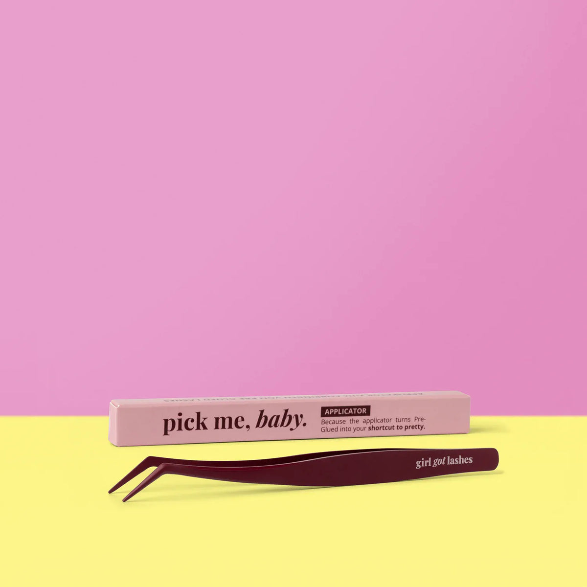 PICK ME, BABY – Non-Stick Applikator burgundy (Pre-Glued 2.0)