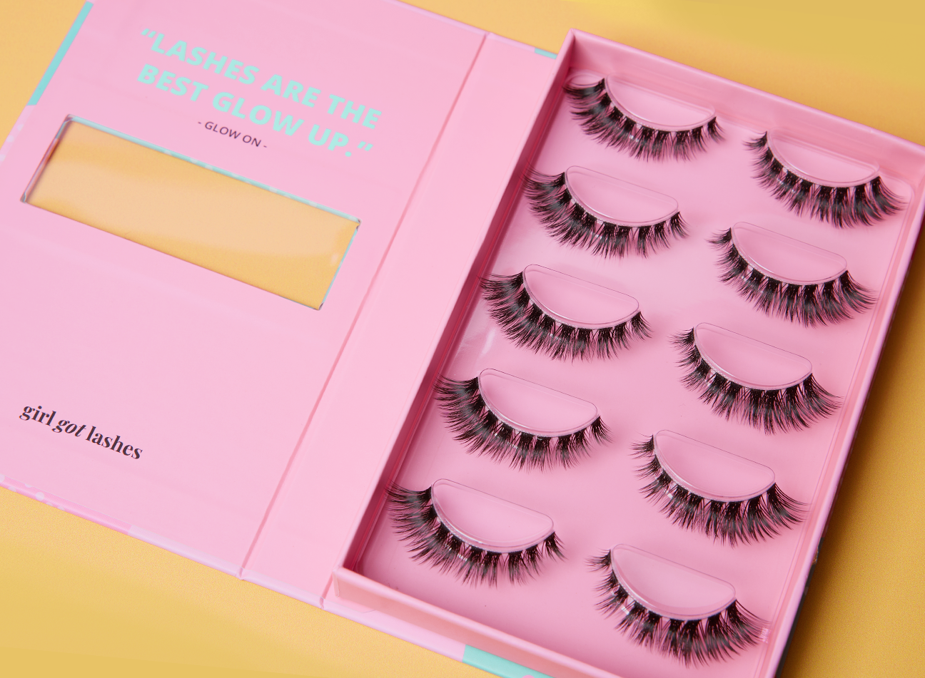 GirlGotLashes Künstliche Wimpern Glow On