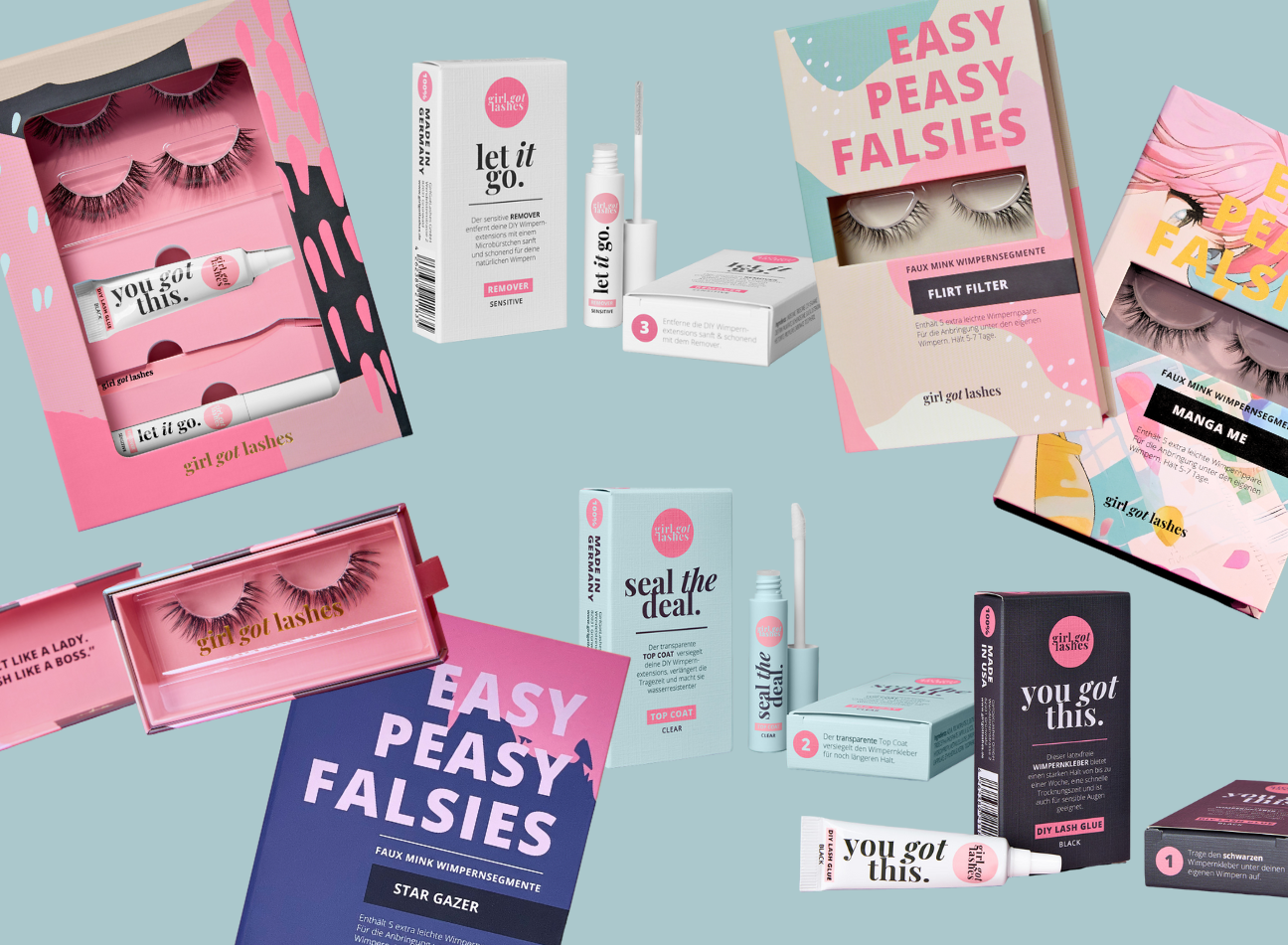GirlGotLashes Künstliche Wimpern Mystery Box (B-Ware)