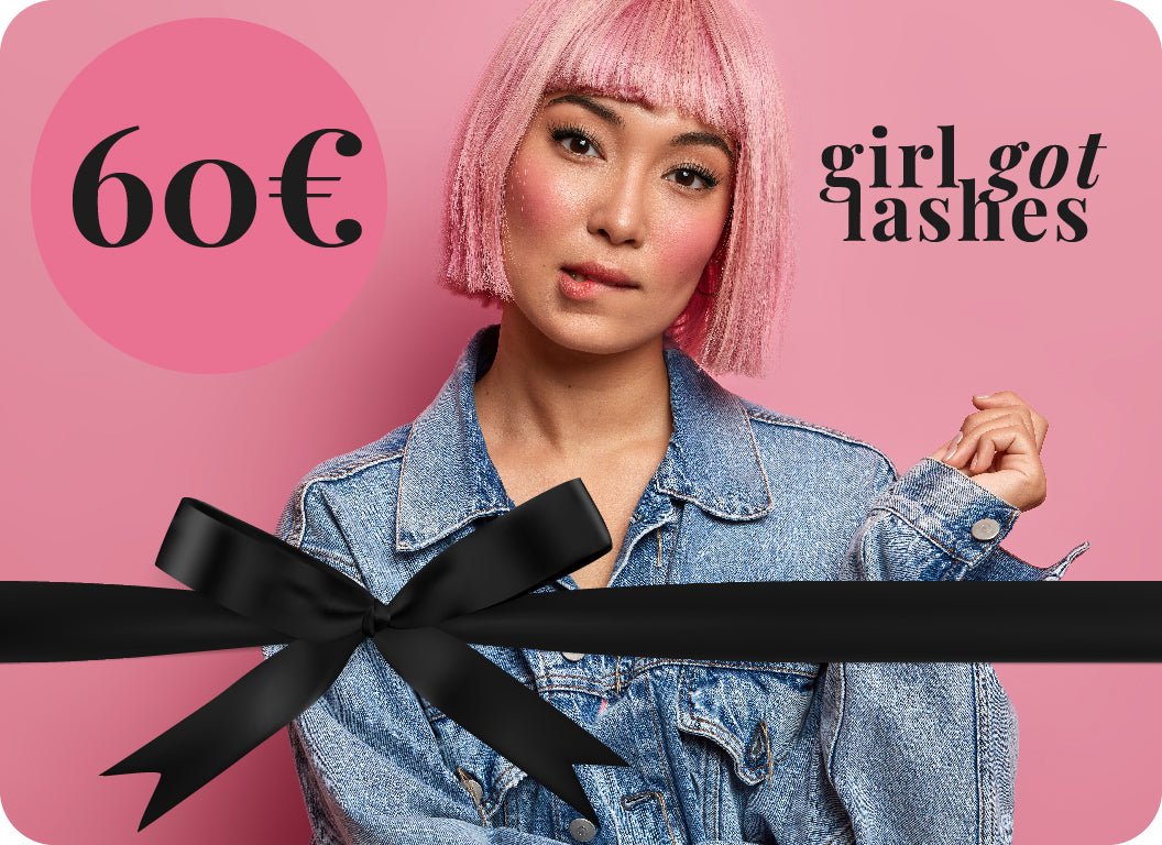 GirlGotLashes Geschenkgutscheine 60 € Digitaler Geschenkgutschein